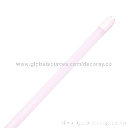 T8 tube adopts full PC body and aluminum PCB, new design, 100lm/W, SMD2835, longer lifetime, 200V AC
